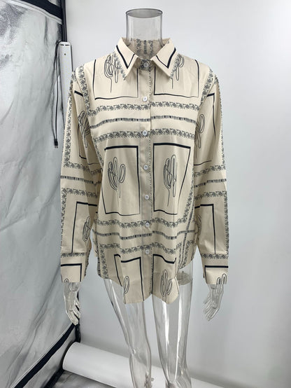 A Vintage Style Shirt with Delicate Timeless Details