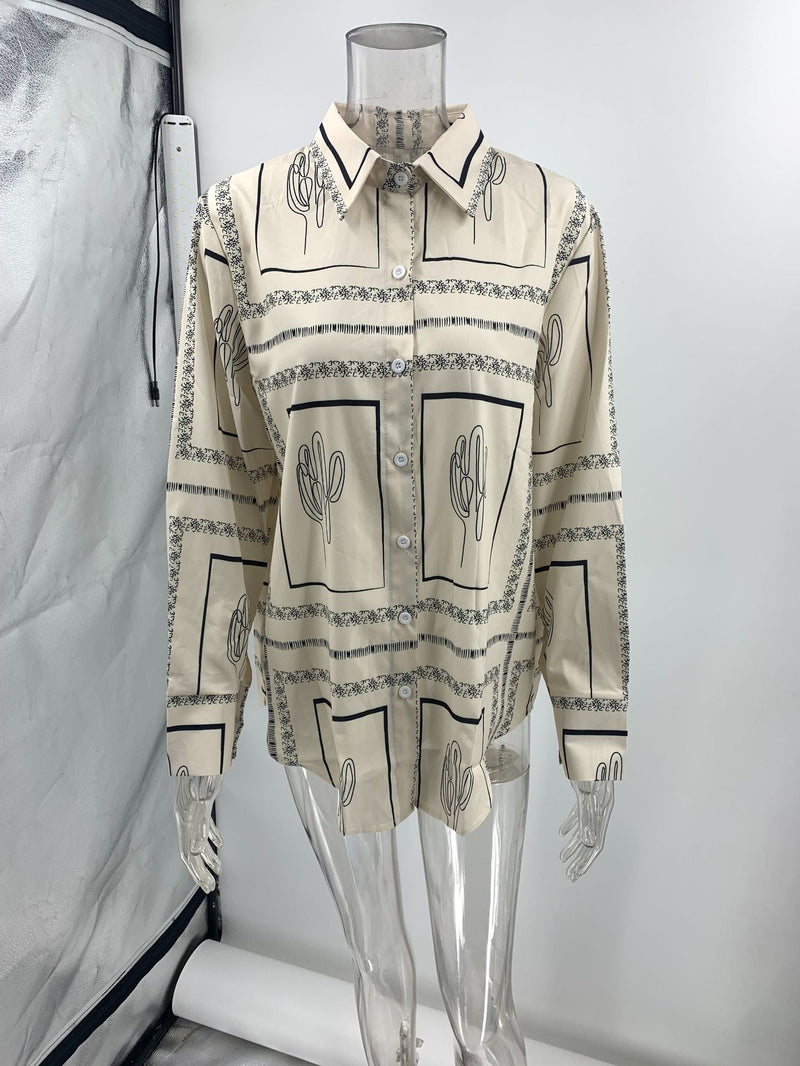 A Vintage Style Shirt with Delicate Timeless Details