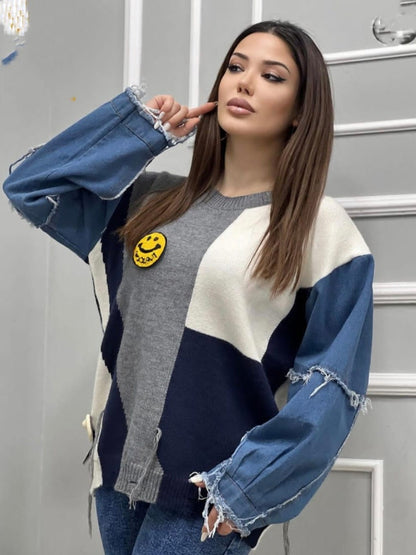 A Vintage Style Sweater with Delicate Timeless Details