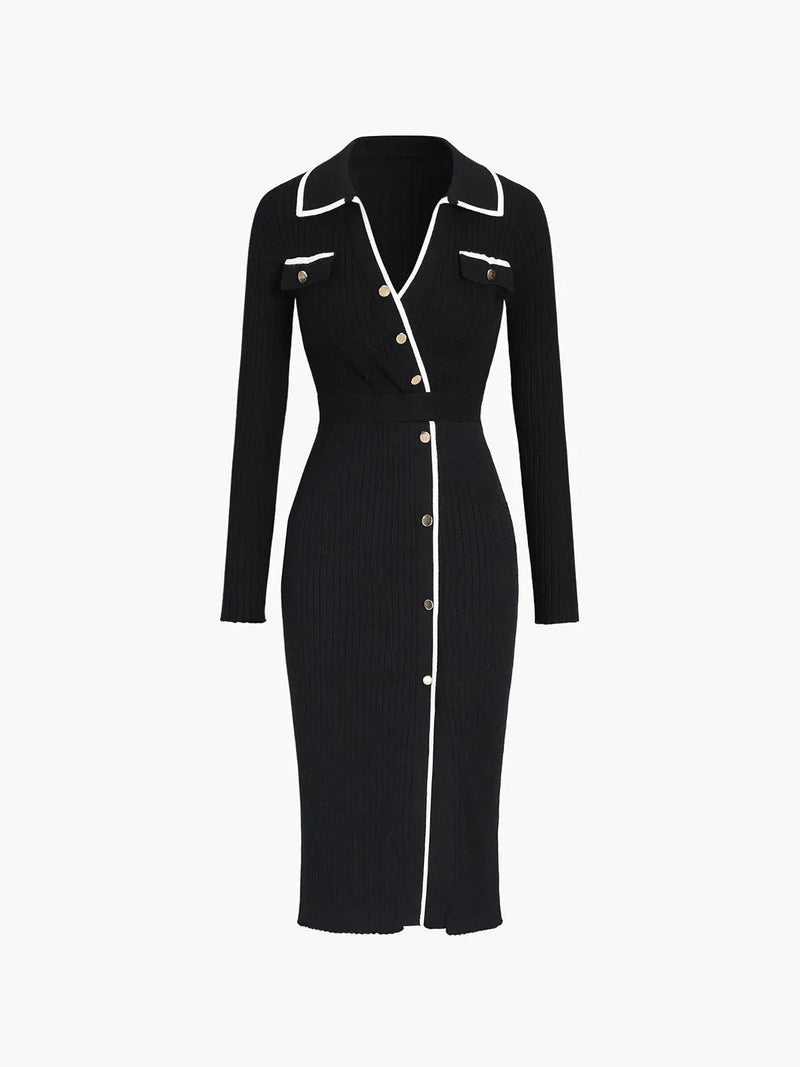 Well Tailored Dress with a Graceful Silhouette