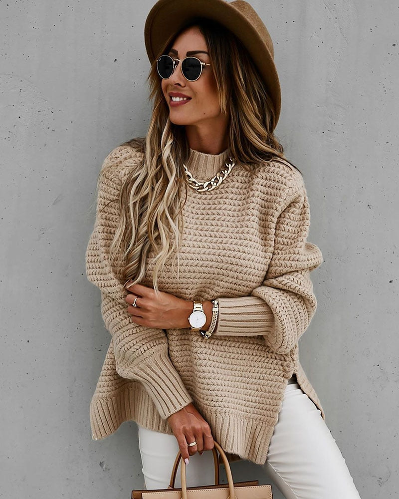 Classic Vintage Sweater with a Flattering Fit