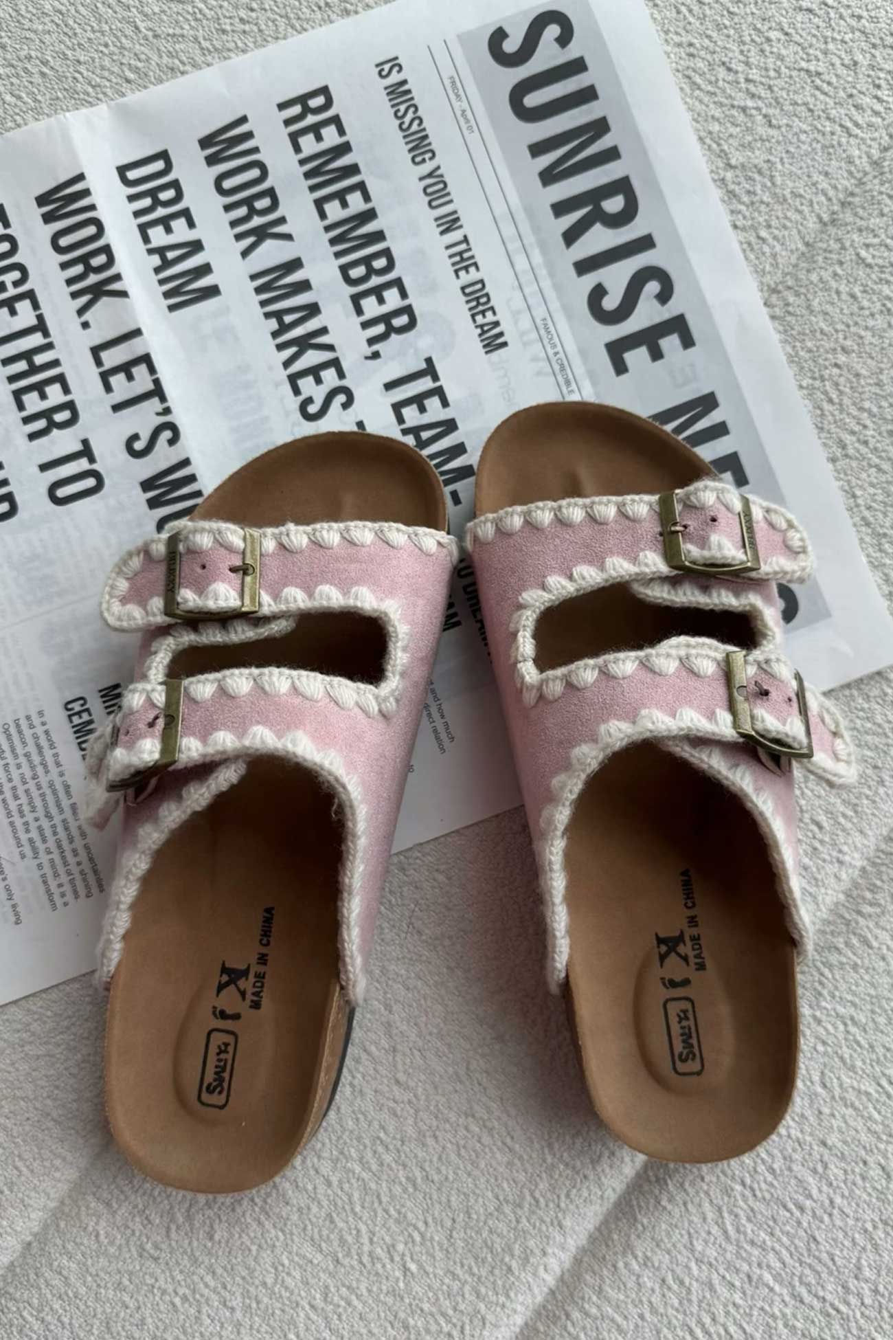 A Vintage Style Sandals with Delicate Timeless Details