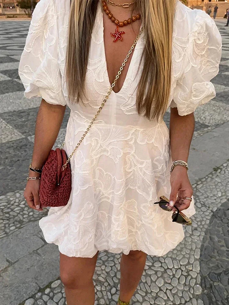 A Vintage Style Dress with Delicate Timeless Details