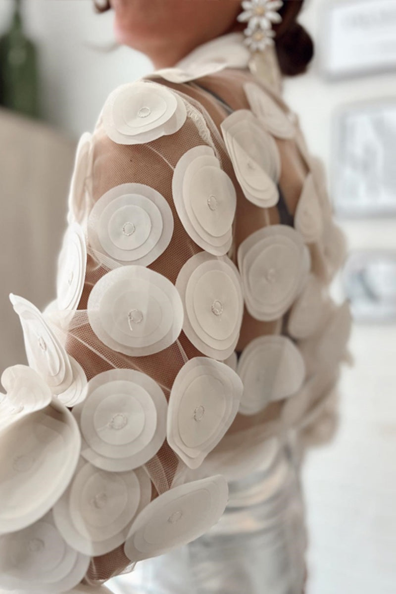 A Vintage Style Shirt with Delicate Timeless Details