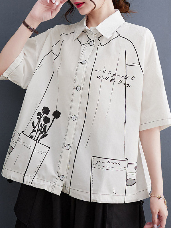 Well Tailored Blouse with a Graceful Silhouette
