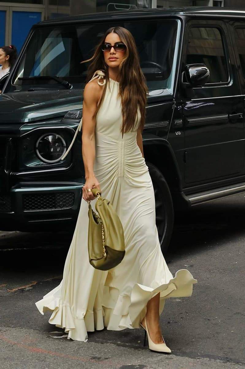 A Vintage Style Dress with Delicate Timeless Details