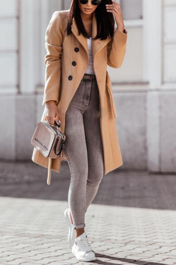 A Vintage Style Coat with Delicate Timeless Details