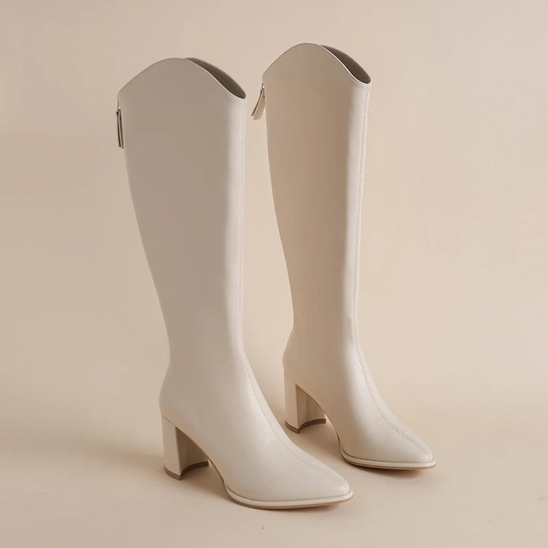 A Vintage Style Boots with Delicate Timeless Details