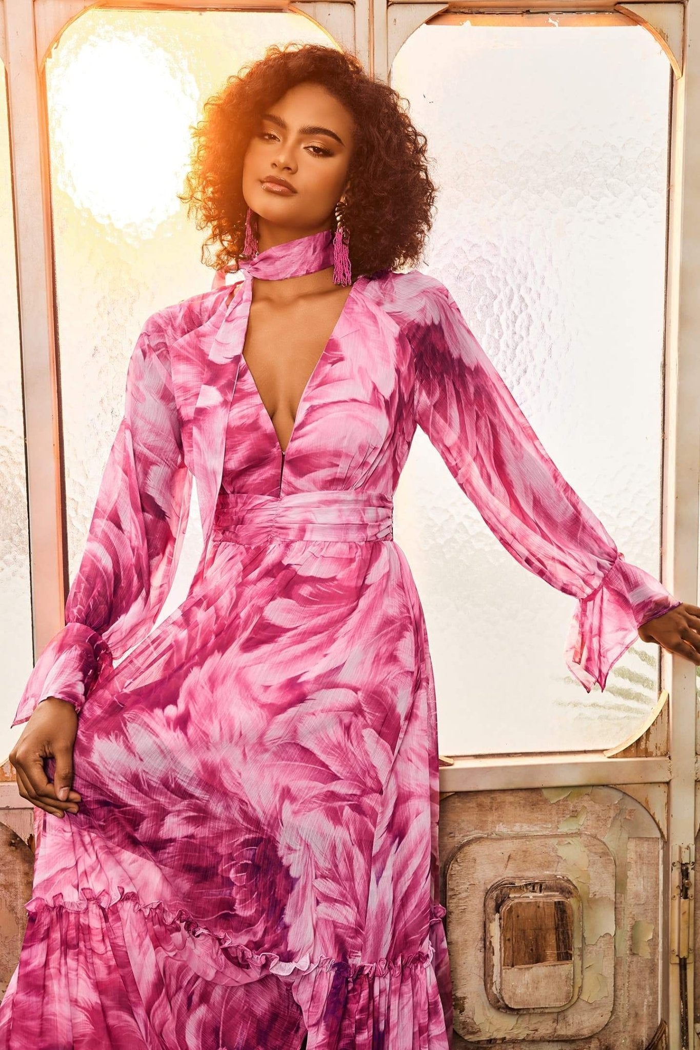 A Vintage Style Dress with Delicate Timeless Details