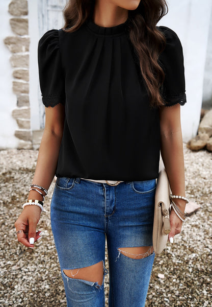 A Vintage Style Blouse with Delicate Timeless Details