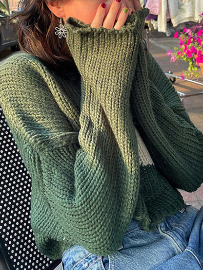 Classic Vintage Sweater with a Flattering Fit