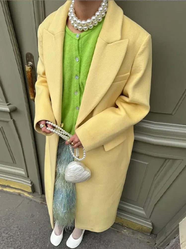 Well Tailored Coat with a Graceful Silhouette