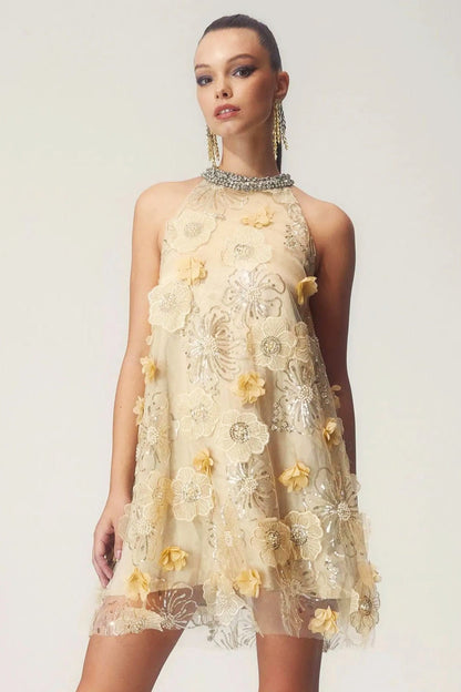 A Vintage Style Dress with Delicate Timeless Details