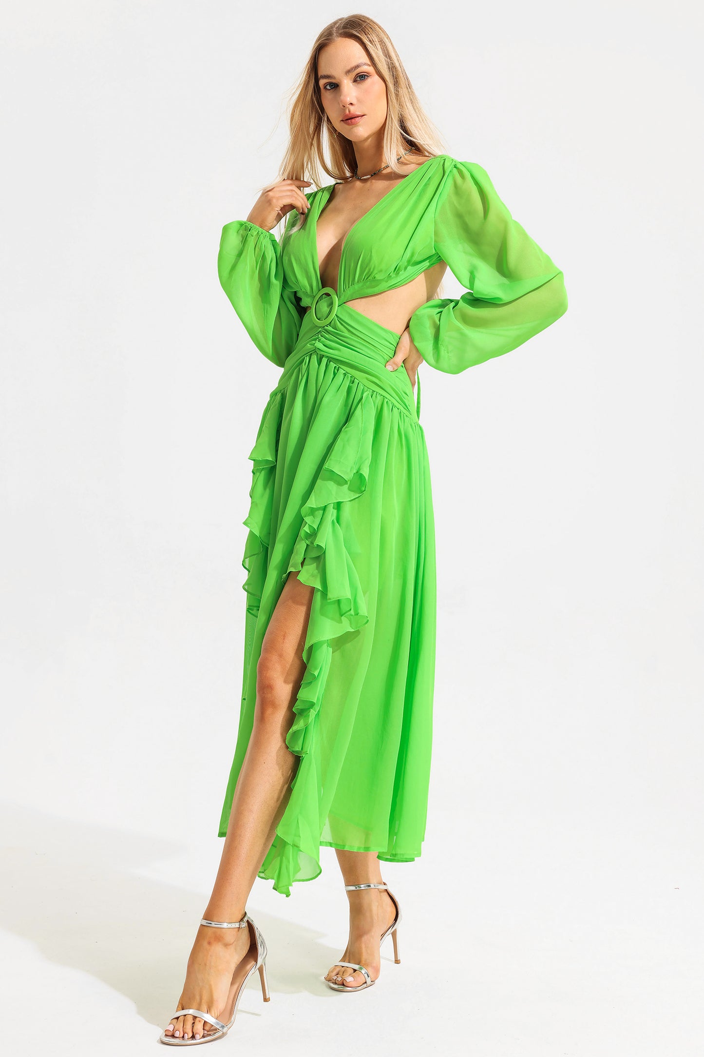 A Vintage Style Dress with Delicate Timeless Details