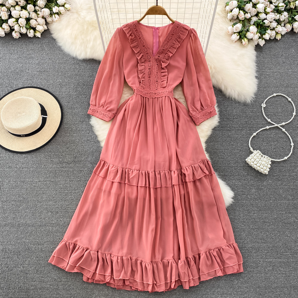 A Vintage Style Dress with Delicate Timeless Details