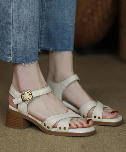 Classic Vintage Sandals with a Flattering Fit