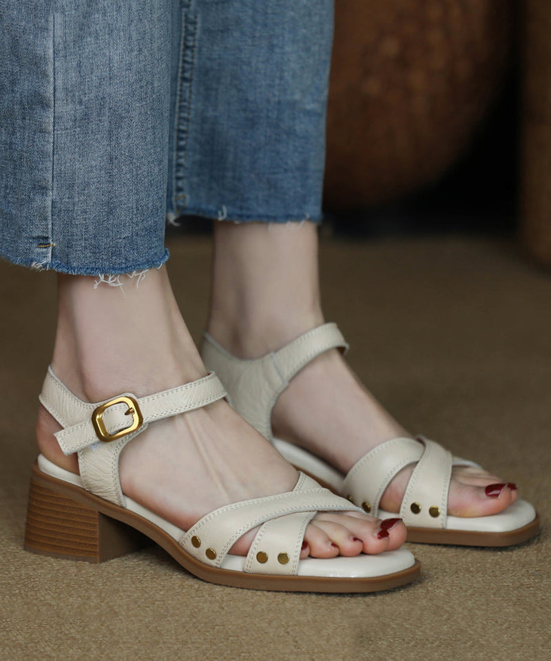 Classic Vintage Sandals with a Flattering Fit