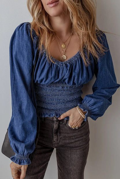 A Vintage Style Blouse with Delicate Timeless Details