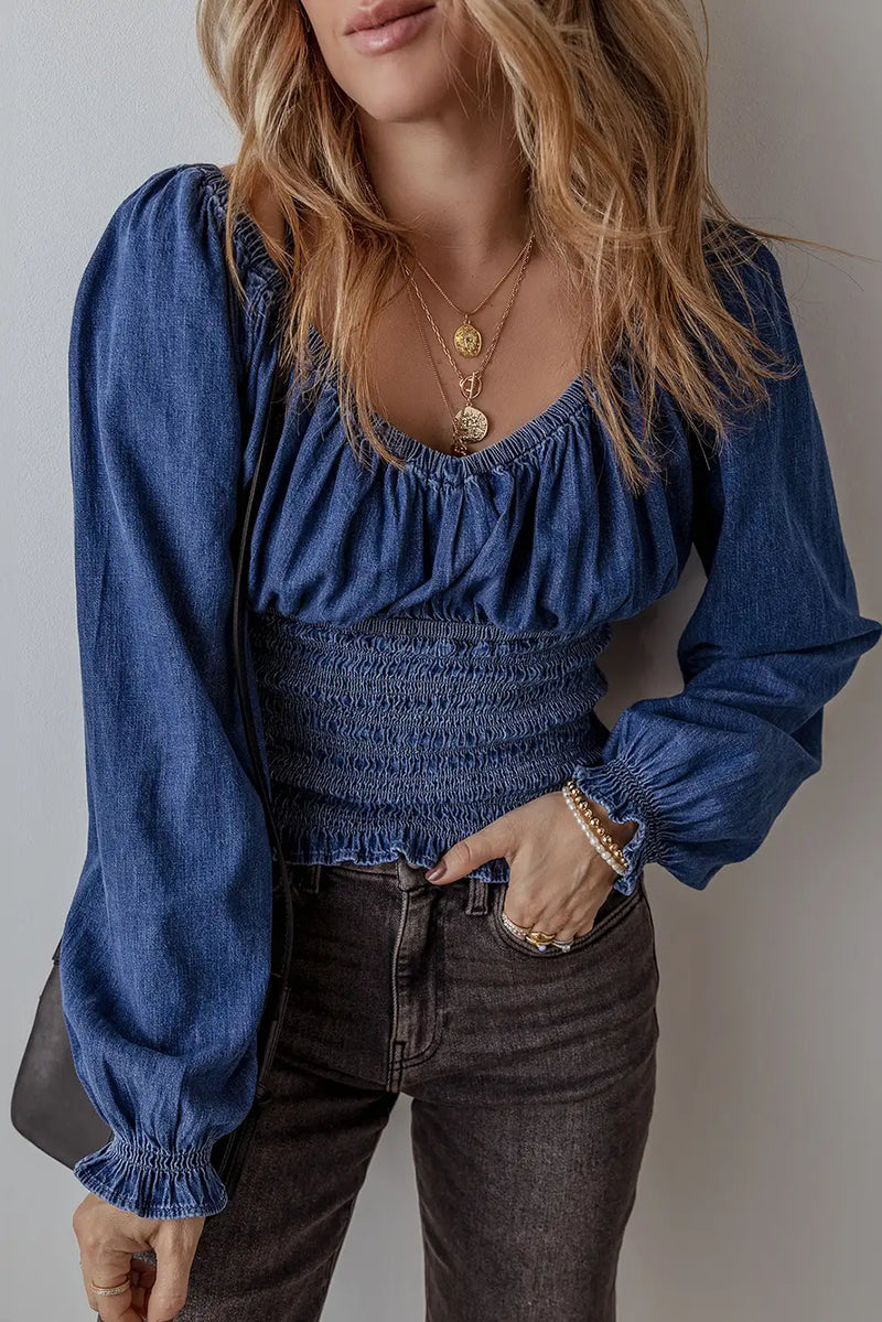 A Vintage Style Blouse with Delicate Timeless Details