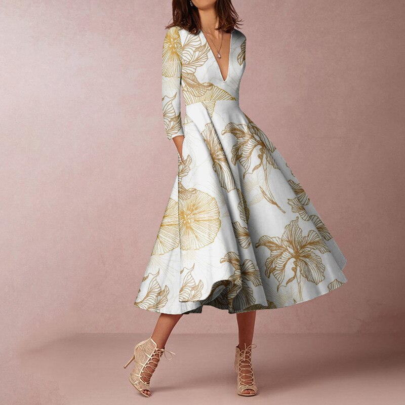 A Vintage Style Dress with Delicate Timeless Details