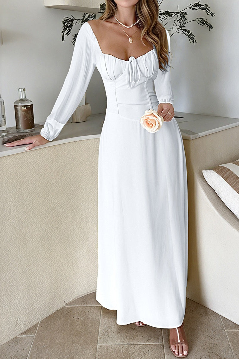 A Vintage Style Dress with Delicate Timeless Details