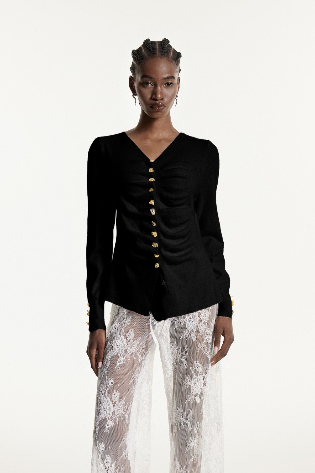 A Vintage Style Top with Delicate Timeless Details