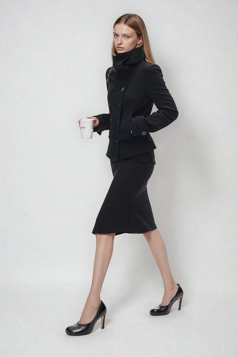 Vintage Inspired Jacket with a Contemporary Edge