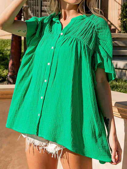 A Vintage Style Blouse with Delicate Timeless Details