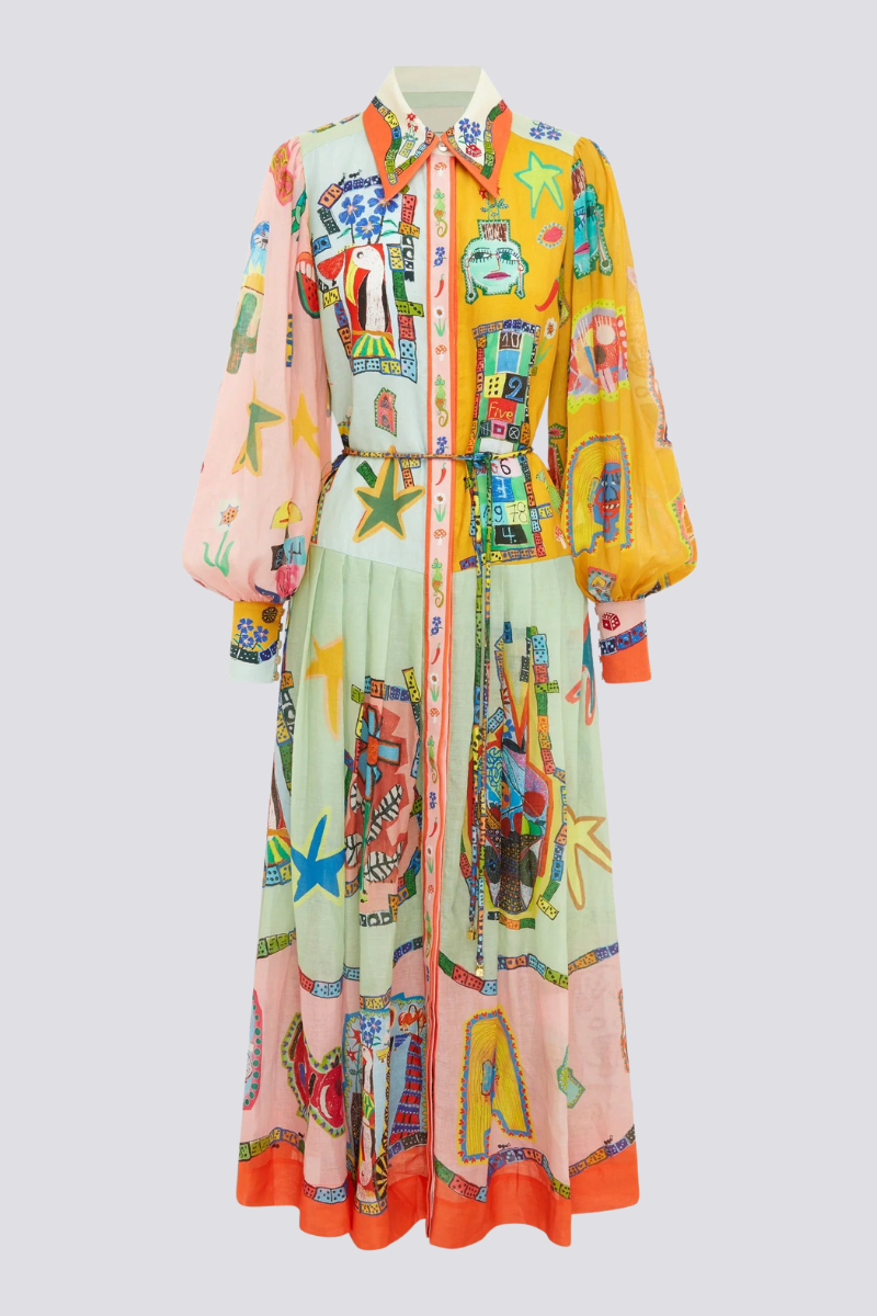 A Vintage Style Dress with Delicate Timeless Details