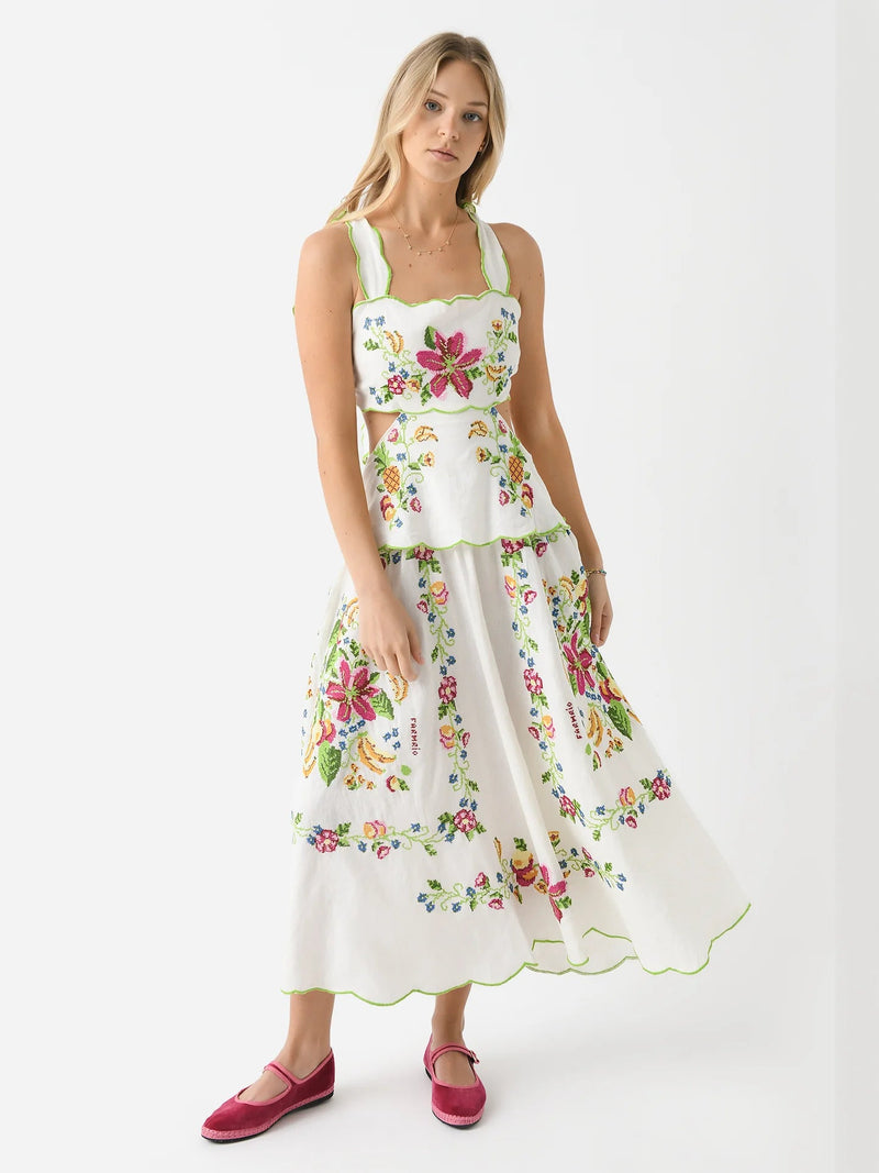 A Vintage Style Dress with Delicate Timeless Details
