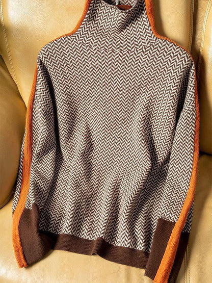 Vintage Inspired Sweater with a Contemporary Edge