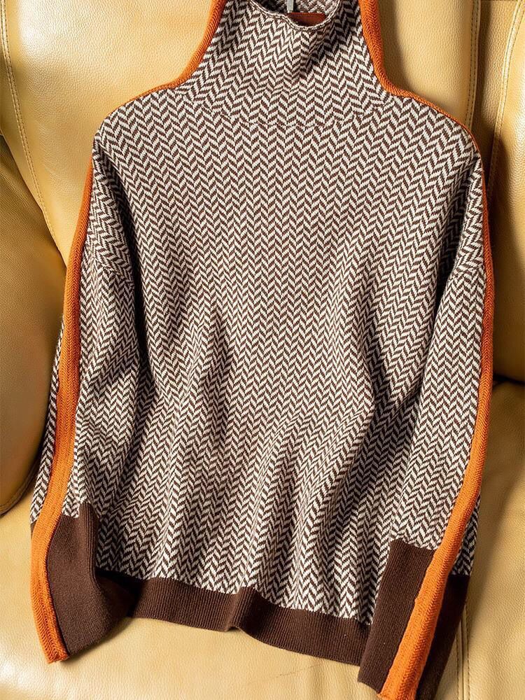 Vintage Inspired Sweater with a Contemporary Edge