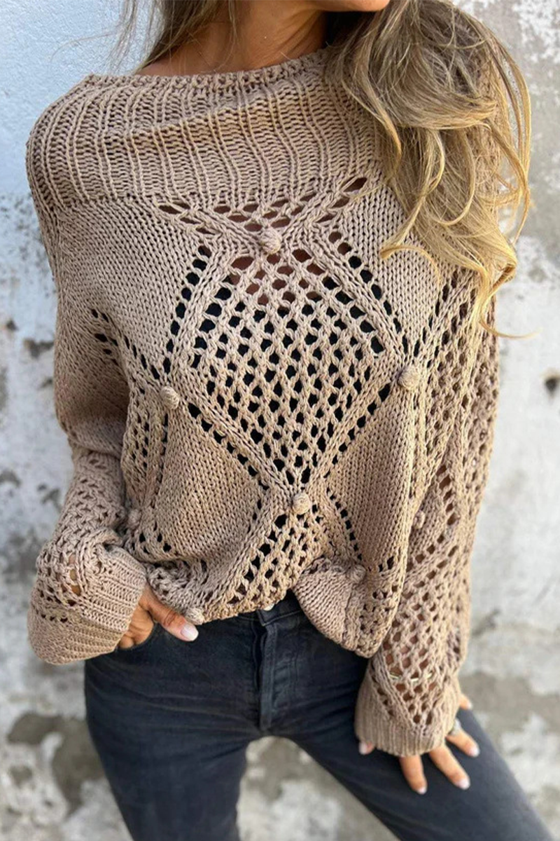 Beautifully Finished Sweater in a Timeless Design