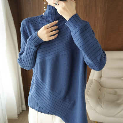 Well Tailored Pullover with a Graceful Silhouette