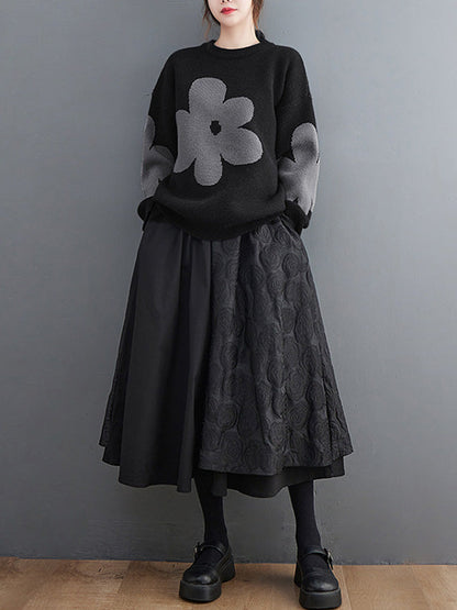 Well Tailored Pullover with a Graceful Silhouette