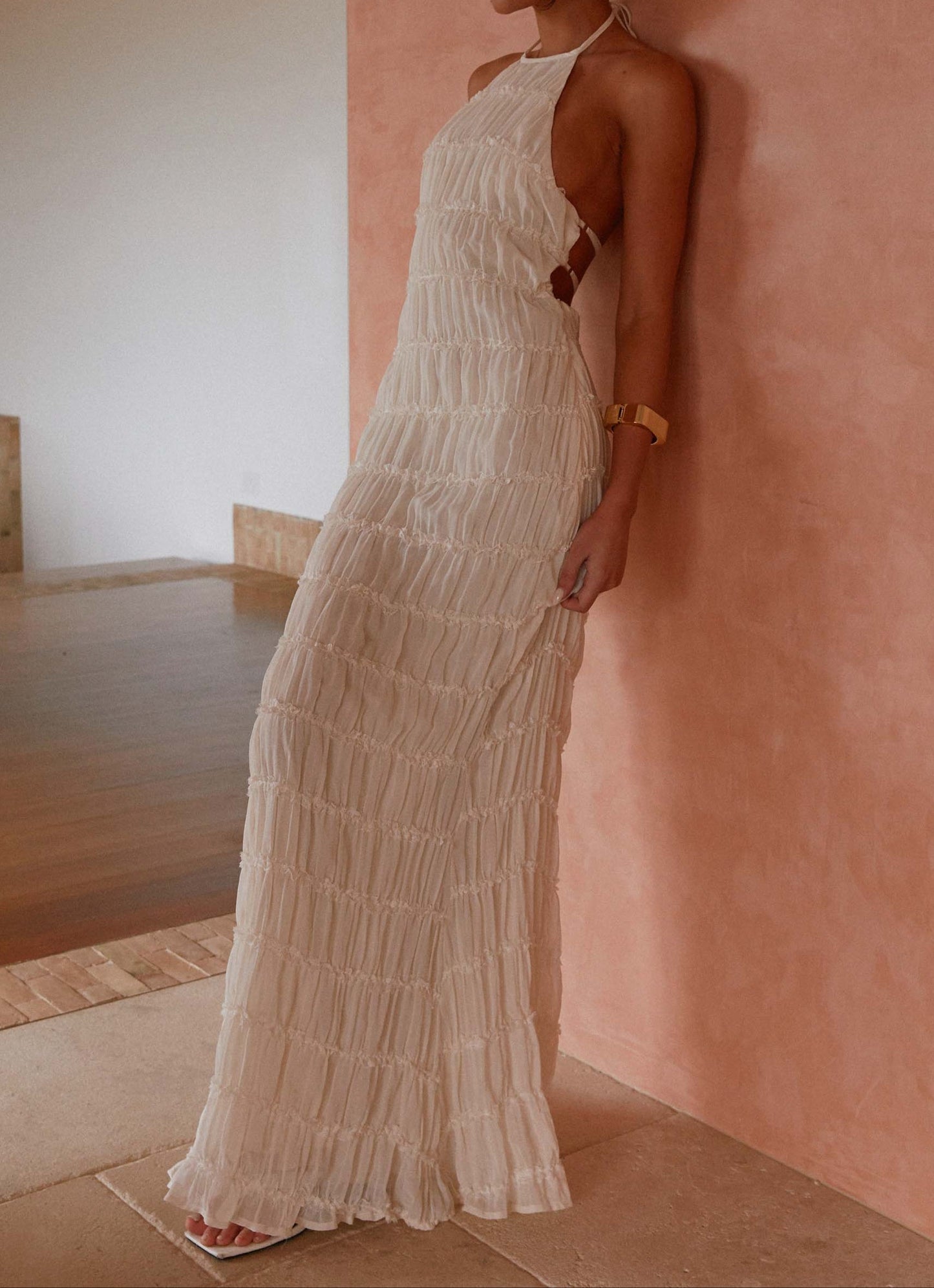 A Vintage Style Dress with Delicate Timeless Details