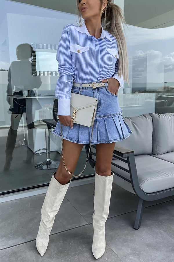 Well Tailored Blouse with a Graceful Silhouette
