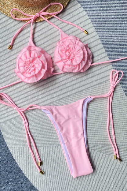 Classic Vintage Bikini with a Flattering Fit