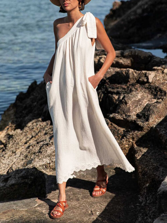 Elegantly Styled Dress for Everyday Wear