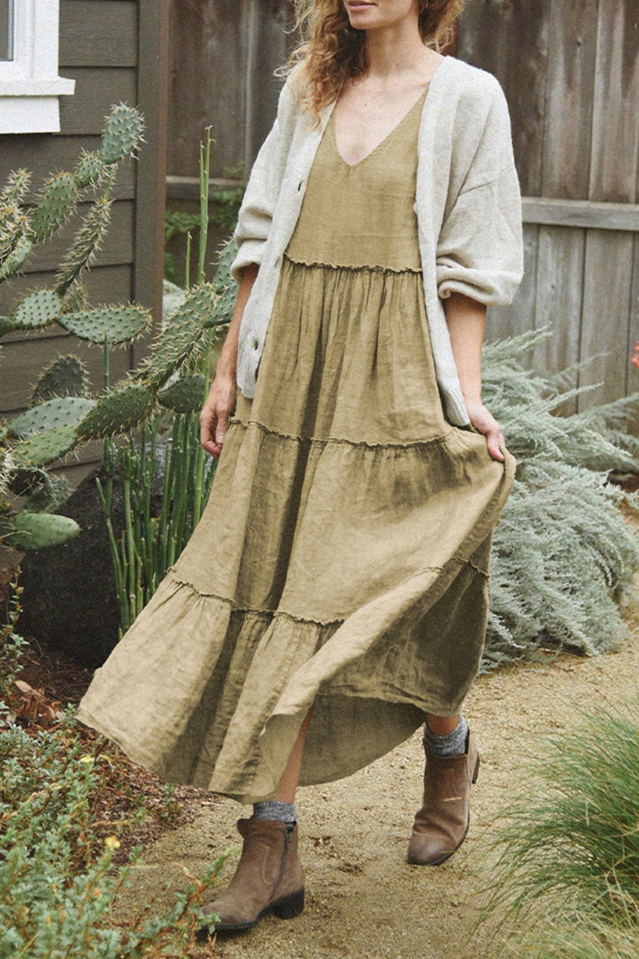 Elegantly Styled Dress for Everyday Wear