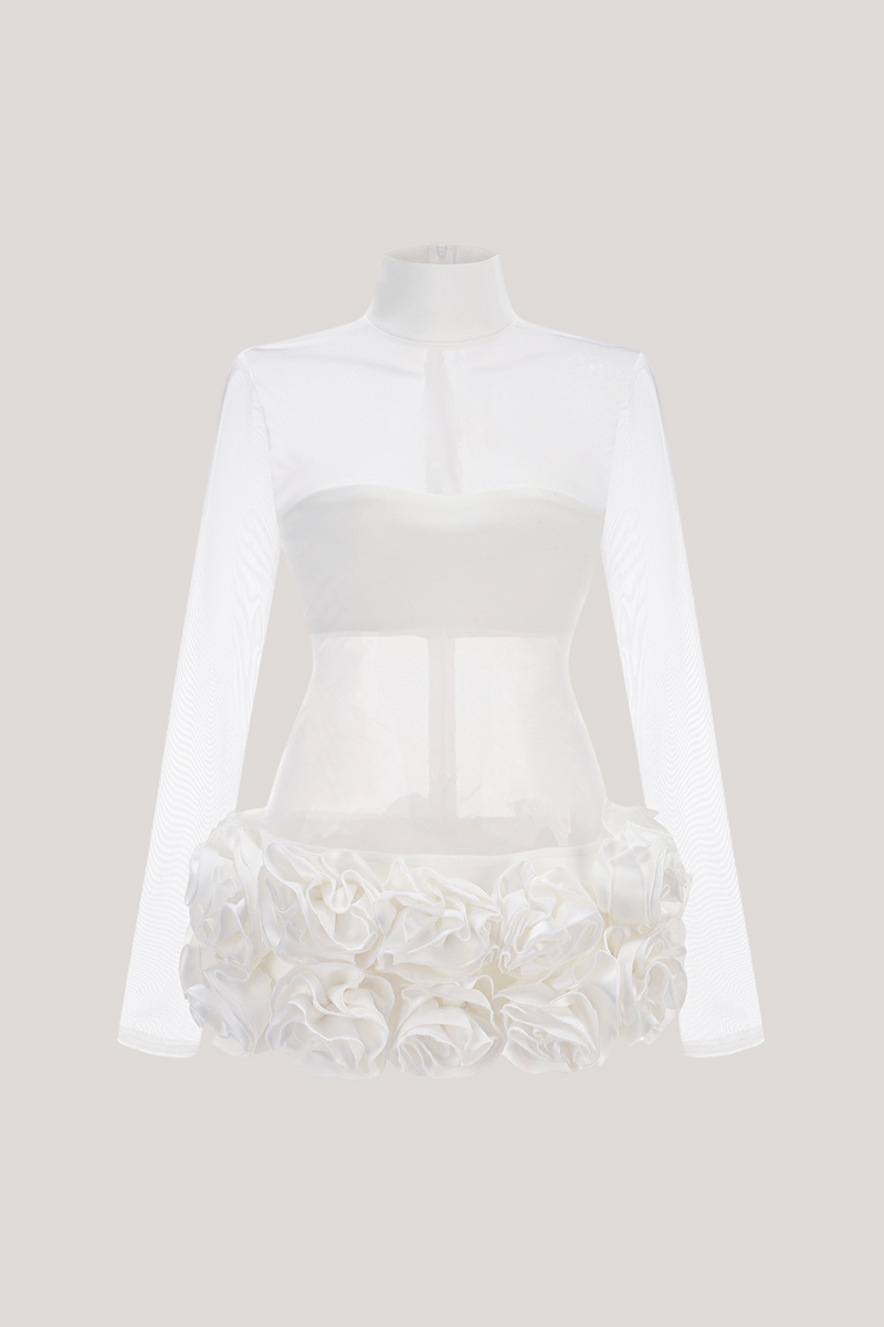 A Vintage Style Dress with Delicate Timeless Details