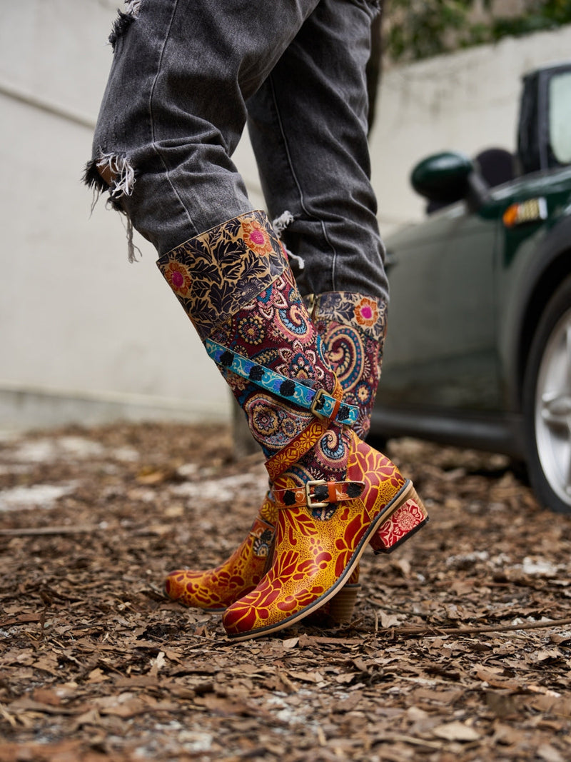 Classic Vintage Boots with a Flattering Fit