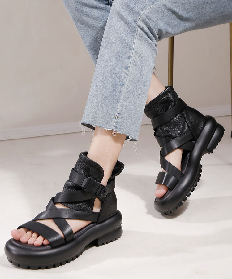Classic Vintage Sandals with a Flattering Fit