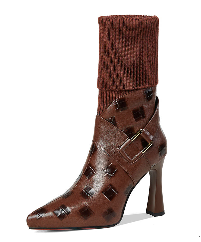 A Vintage Style Boots with Delicate Timeless Details