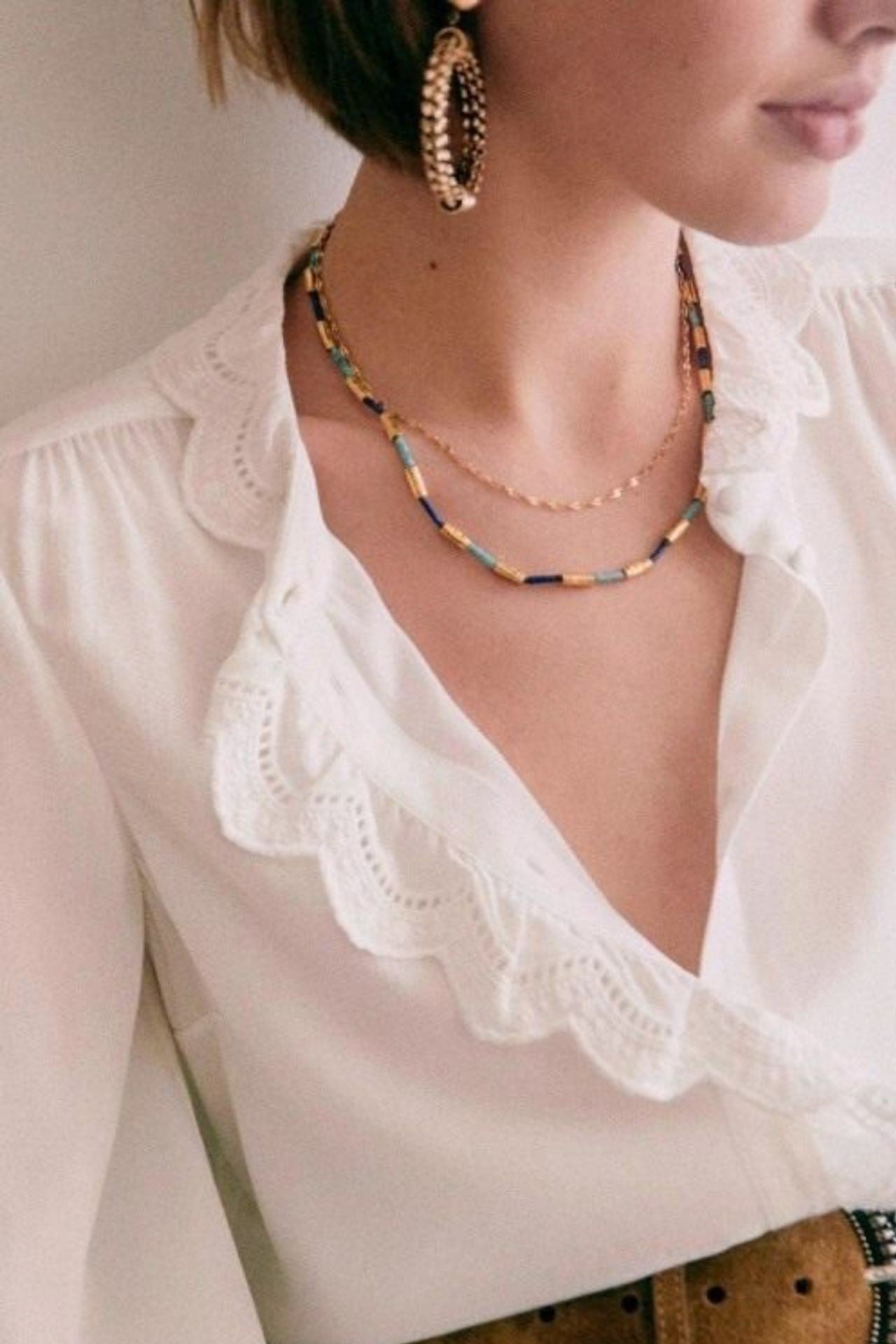 Vintage Inspired Blouse with a Contemporary Edge