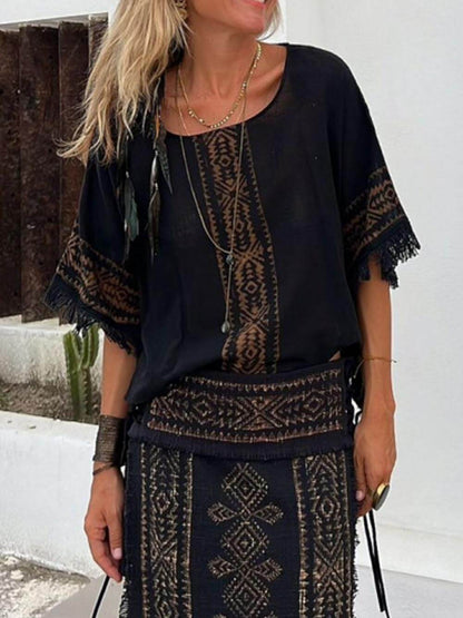 Classic Vintage Top with a Flattering Fit