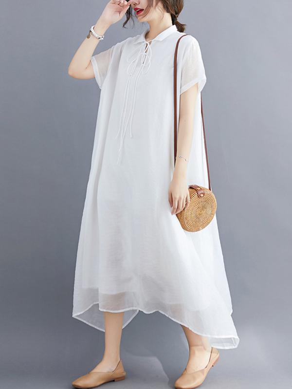 A Vintage Style Dress with Delicate Timeless Details
