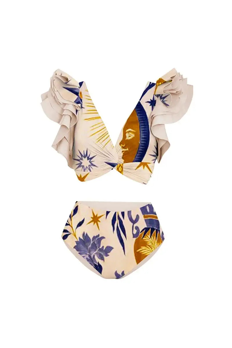 Vintage Inspired Bikini with a Contemporary Edge