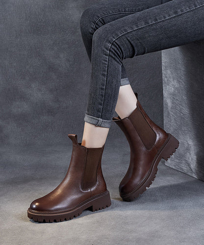 A Vintage Style Boots with Delicate Timeless Details