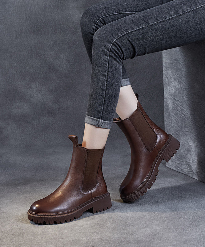 A Vintage Style Boots with Delicate Timeless Details